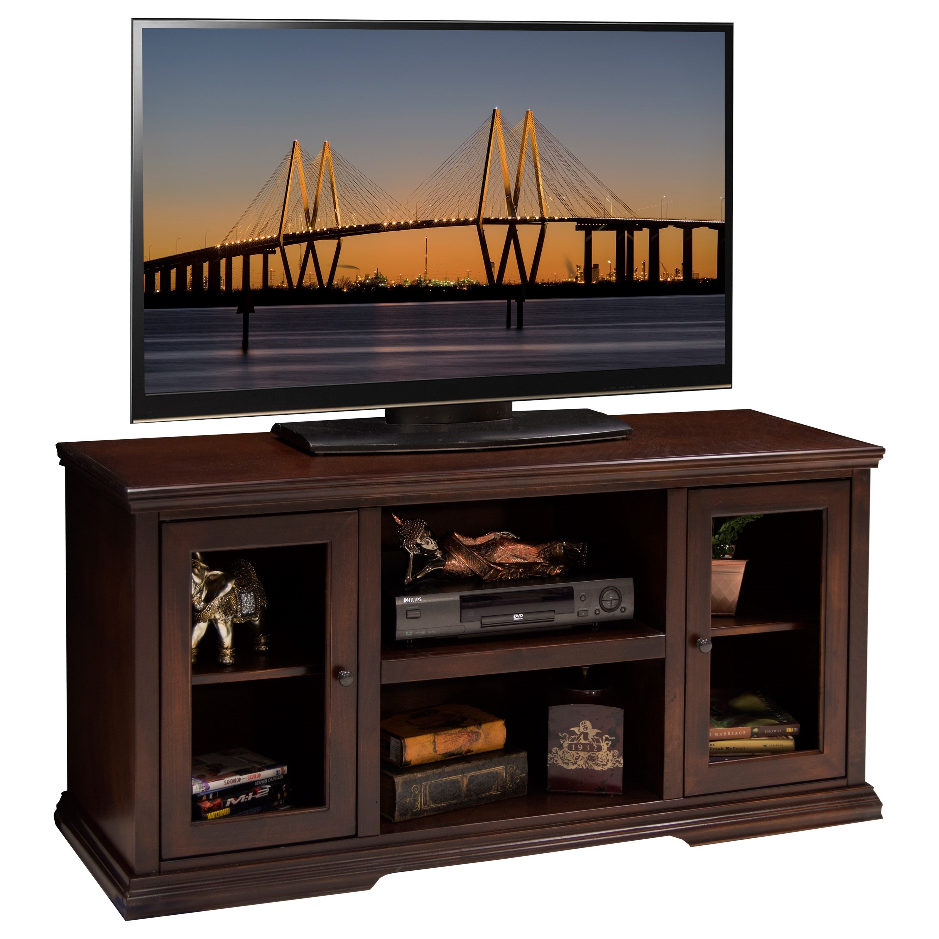 54 inch tv stand cinnamon cherry legends furniture ashton place54 place 54 inch tv cart with door and shelf 54 inch tv stand cinnamon cherry legends furniture ashton place54 place 54 inch tv cart with door and shelf